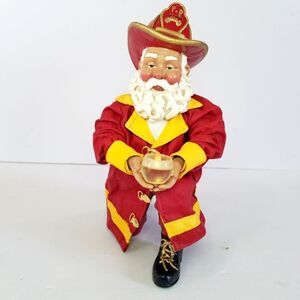 Vintage Clothtique Possible Dreams #713692 "Candlelight Vigil" Fireman Santa